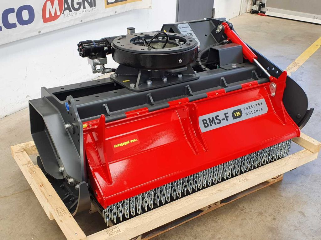 Jaunā Meža mulčeris Seppi M. BMS-F 125 Forstmulcher 10-20t Drehmotor: foto 9
