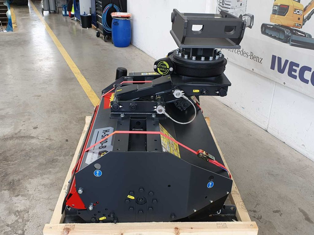 Seppi M. H-SMO-B 125 / Vario Flow / Drehmotor - Meža mulčeris: foto 4 Seppi M. H-SMO-B 125 / Vario Flow / Drehmotor - Meža mulčeris: foto 4