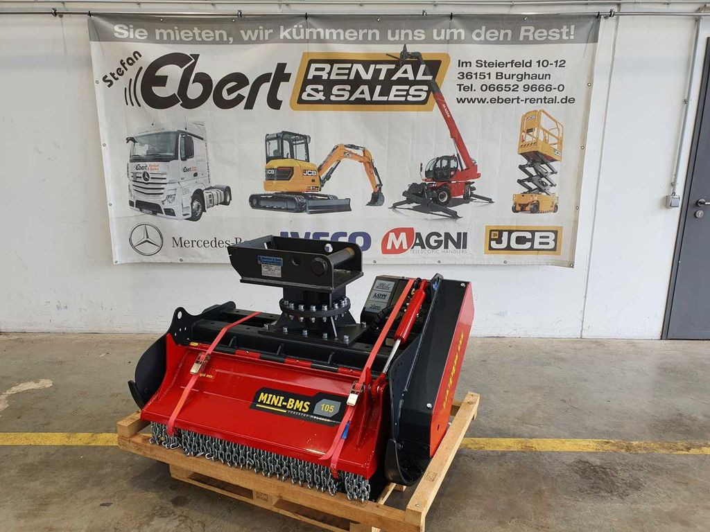 Seppi M. MINI-BMS 105 / Forstmulcher / CUT CONTR - Meža mulčeris: foto 1 Seppi M. MINI-BMS 105 / Forstmulcher / CUT CONTR - Meža mulčeris: foto 1