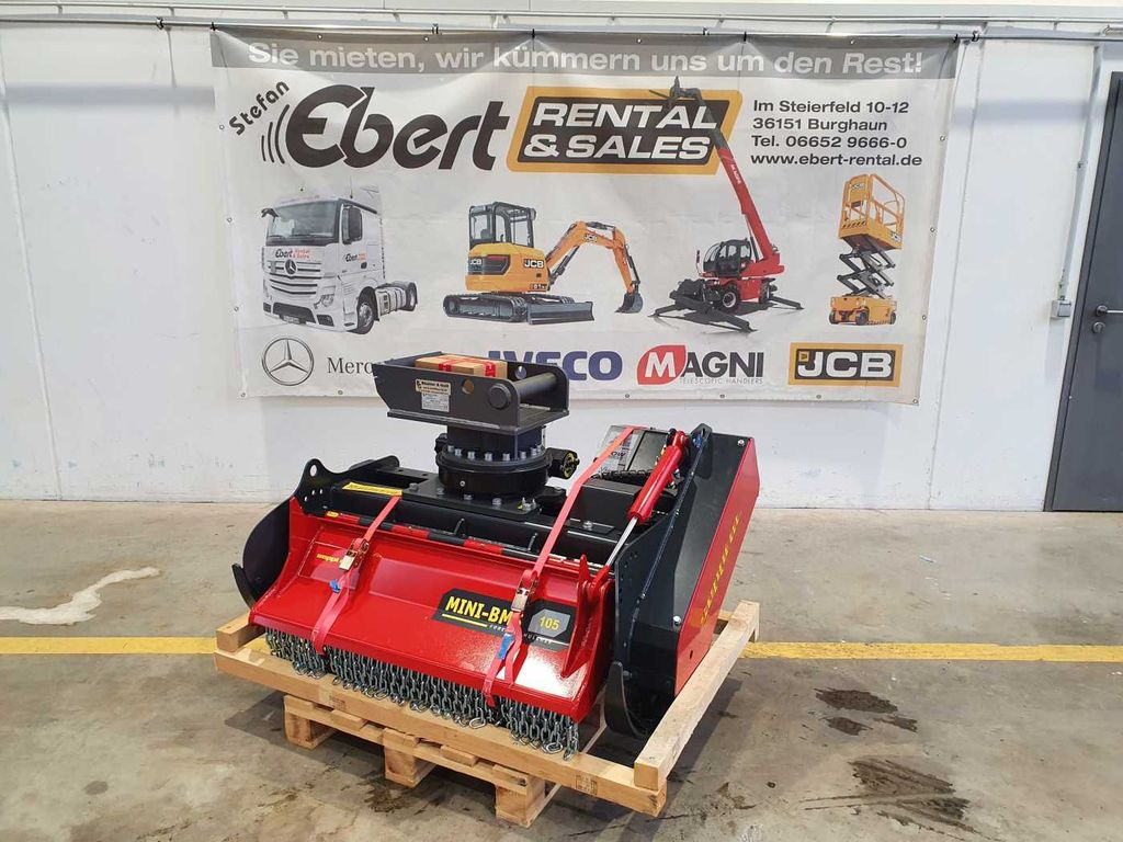 Seppi M. MINI-BMS 105 / Forstmulcher / Drehmotor - Meža mulčeris: foto 1 Seppi M. MINI-BMS 105 / Forstmulcher / Drehmotor - Meža mulčeris: foto 1