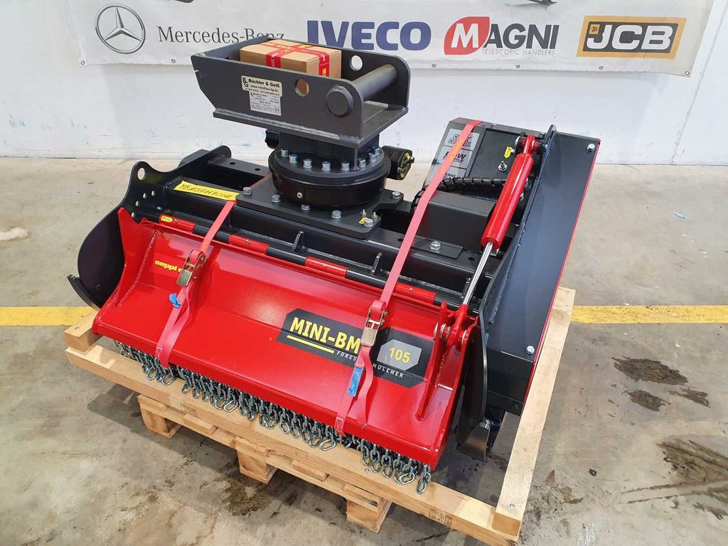 Seppi M. MINI-BMS 105 / Forstmulcher / Drehmotor - Meža mulčeris: foto 2 Seppi M. MINI-BMS 105 / Forstmulcher / Drehmotor - Meža mulčeris: foto 2