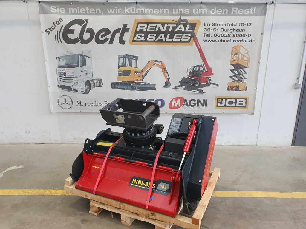 Seppi M. MINI-BMS 105 Mulcher / DEMO / Drehmotor - Meža mulčeris: foto 1 Seppi M. MINI-BMS 105 Mulcher / DEMO / Drehmotor - Meža mulčeris: foto 1