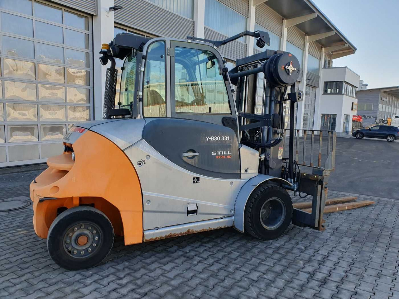 Still RX70-80 / Duplex: 4.70m! / Zinkenversteller / SS - Dīzeļiekrāvējs: foto 2 Still RX70-80 / Duplex: 4.70m! / Zinkenversteller / SS - Dīzeļiekrāvējs: foto 2