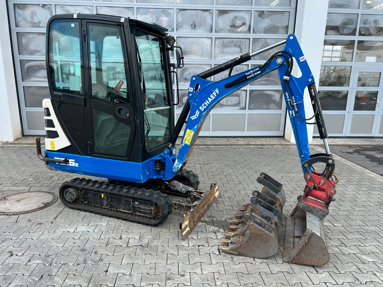 Terex TC16 / 2017 / 1.769h / Löffelpaket / Powertilt - Mini-ekskavators: foto 2 Terex TC16 / 2017 / 1.769h / Löffelpaket / Powertilt - Mini-ekskavators: foto 2