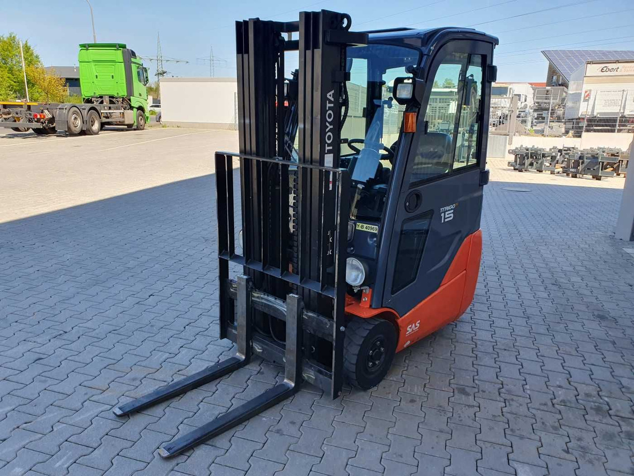 Elektroiekrāvējs Toyota 8FBET15 / Triplex: 4.30m / nur 3.489h! / 2022: foto 7