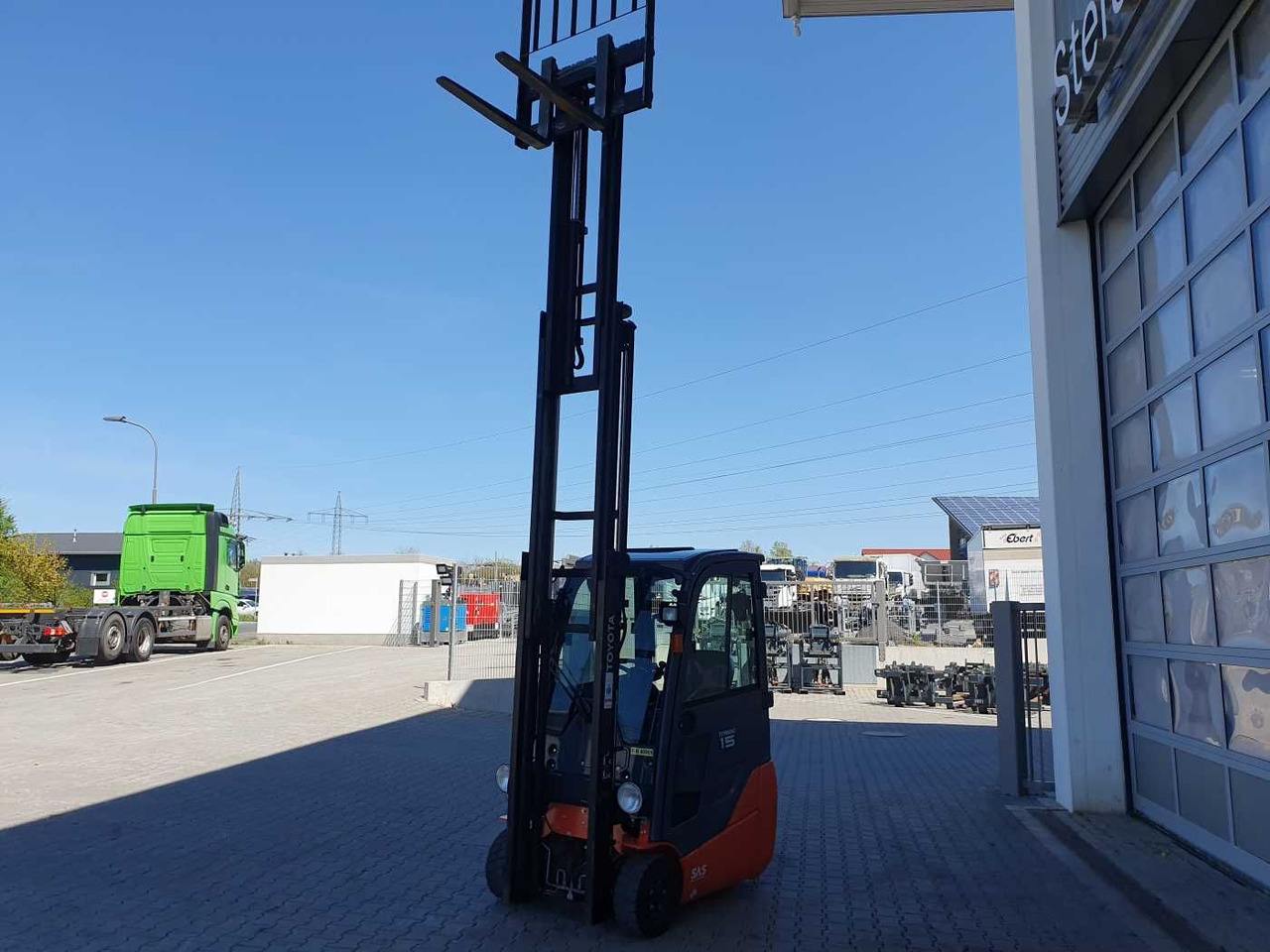 Elektroiekrāvējs Toyota 8FBET15 / Triplex: 4.30m / nur 3.489h! / 2022: foto 10