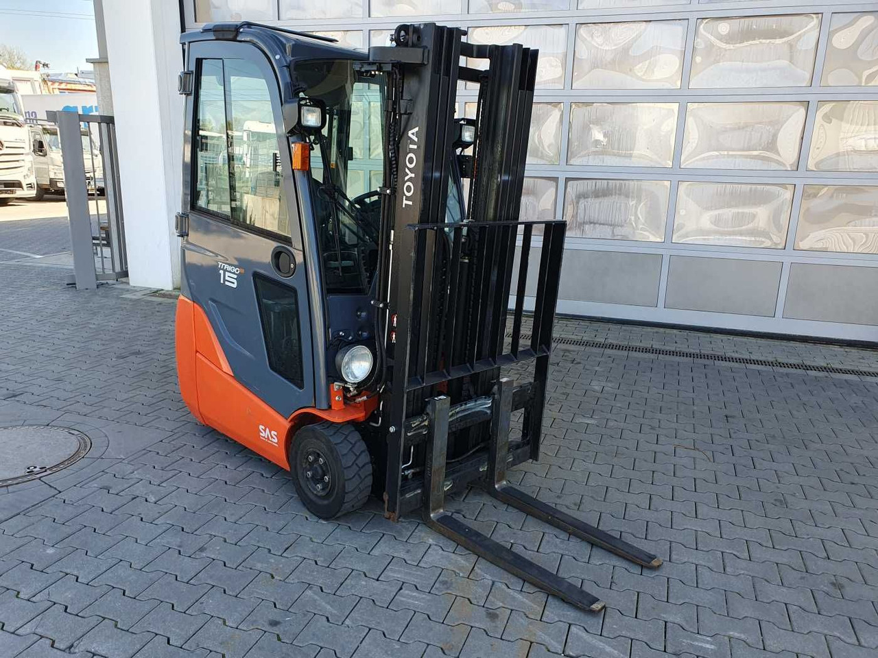 Elektroiekrāvējs Toyota 8FBET15 / Triplex: 4.30m / nur 3.489h! / 2022: foto 9