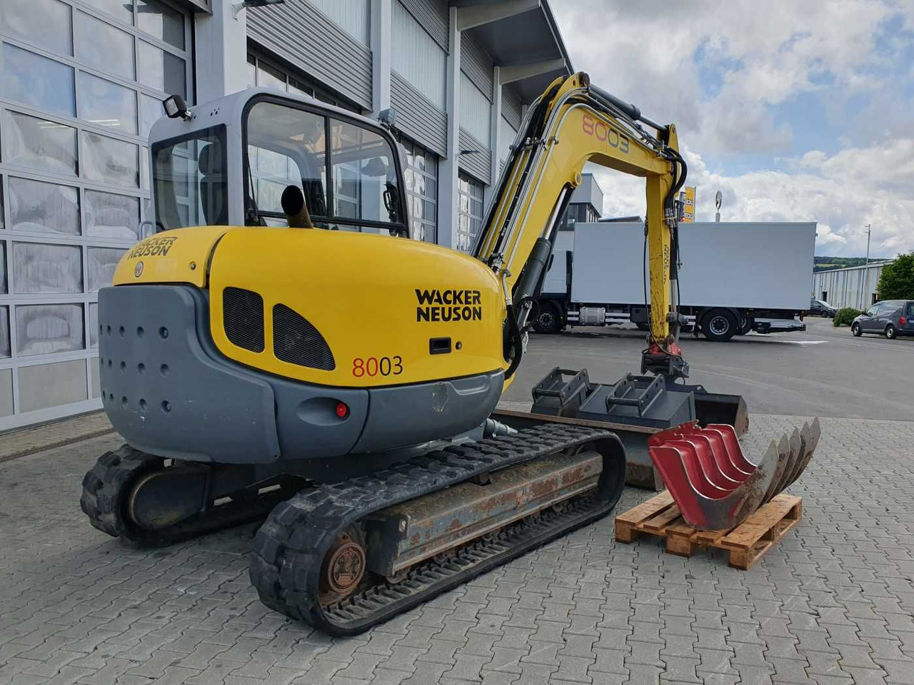 Wacker 8003 / MS08 / nur 4.035h / 2014 / Löffelpaket - Mini-ekskavators: foto 4 Wacker 8003 / MS08 / nur 4.035h / 2014 / Löffelpaket - Mini-ekskavators: foto 4
