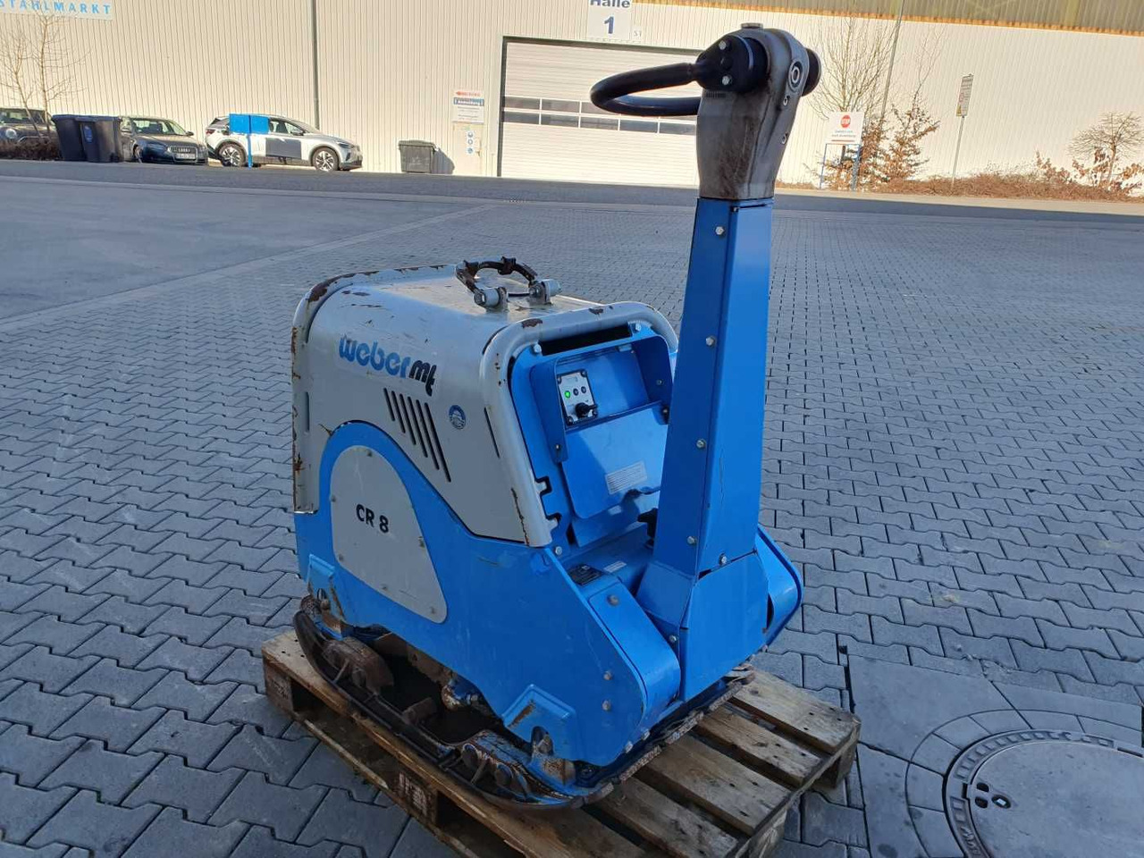 Weber CR 8 Hatz-Diesel 601kg Rüttelplatte 117 h - Vibrobliete: foto 5 Weber CR 8 Hatz-Diesel 601kg Rüttelplatte 117 h - Vibrobliete: foto 5