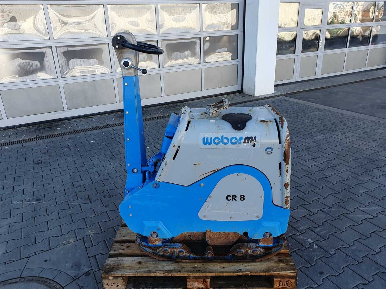 Weber CR 8 Hatz-Diesel 601kg Rüttelplatte 117 h - Vibrobliete: foto 2 Weber CR 8 Hatz-Diesel 601kg Rüttelplatte 117 h - Vibrobliete: foto 2