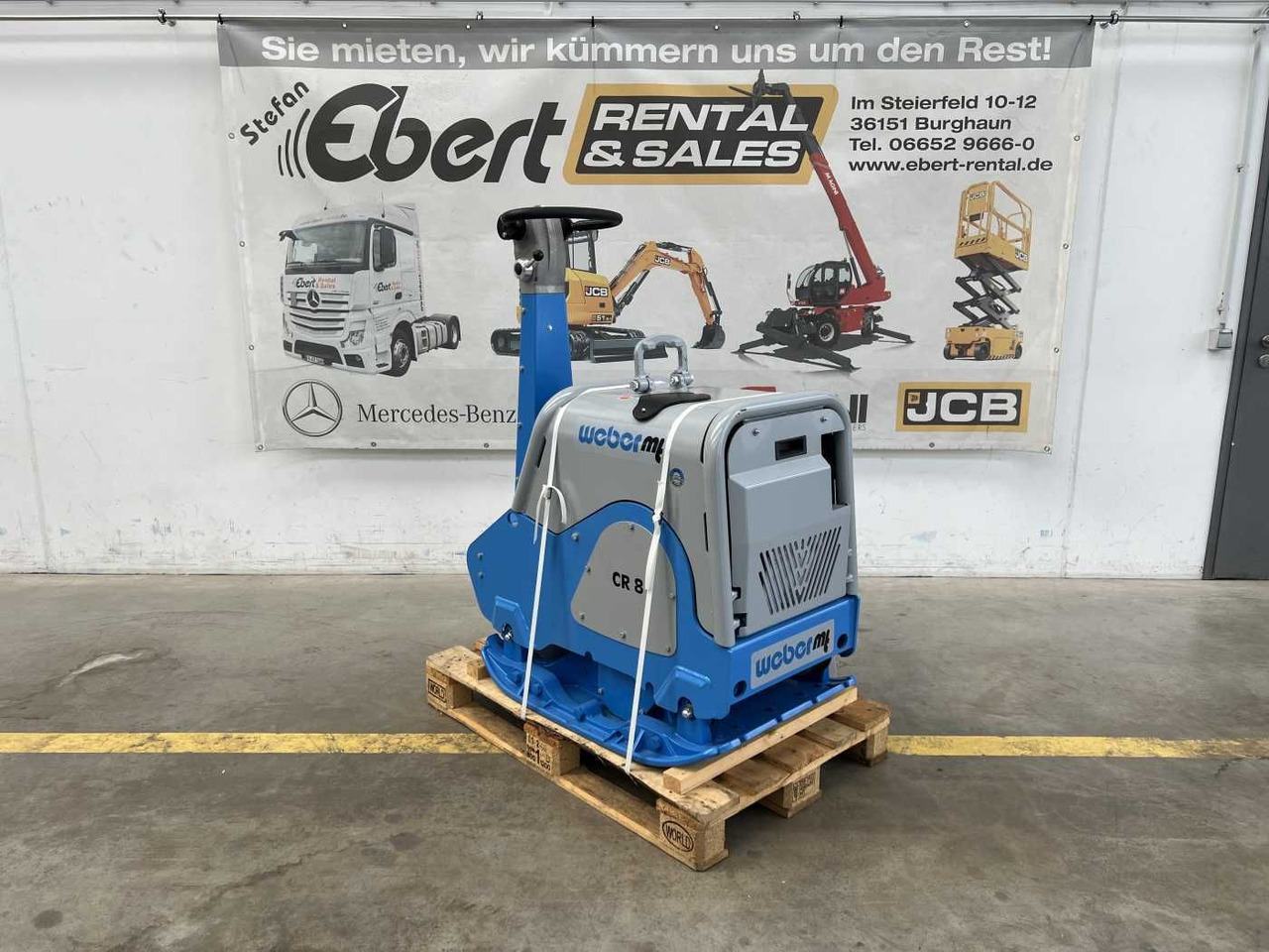 Weber CR 8 MDM Hatz-Diesel / 601kg / DEMO / 2022 - Vibrobliete: foto 1 Weber CR 8 MDM Hatz-Diesel / 601kg / DEMO / 2022 - Vibrobliete: foto 1