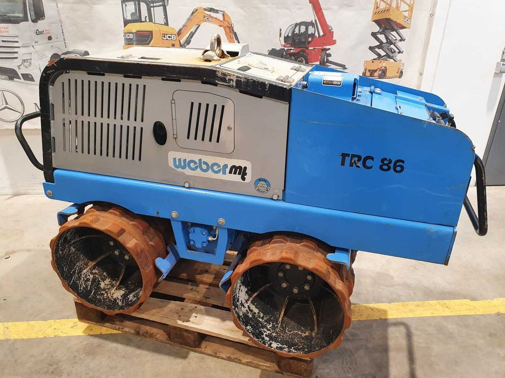 Weber TRC 86 Grabenwalze / 2020 / Funk / nur 109h - Mini-veltnis: foto 2 Weber TRC 86 Grabenwalze / 2020 / Funk / nur 109h - Mini-veltnis: foto 2