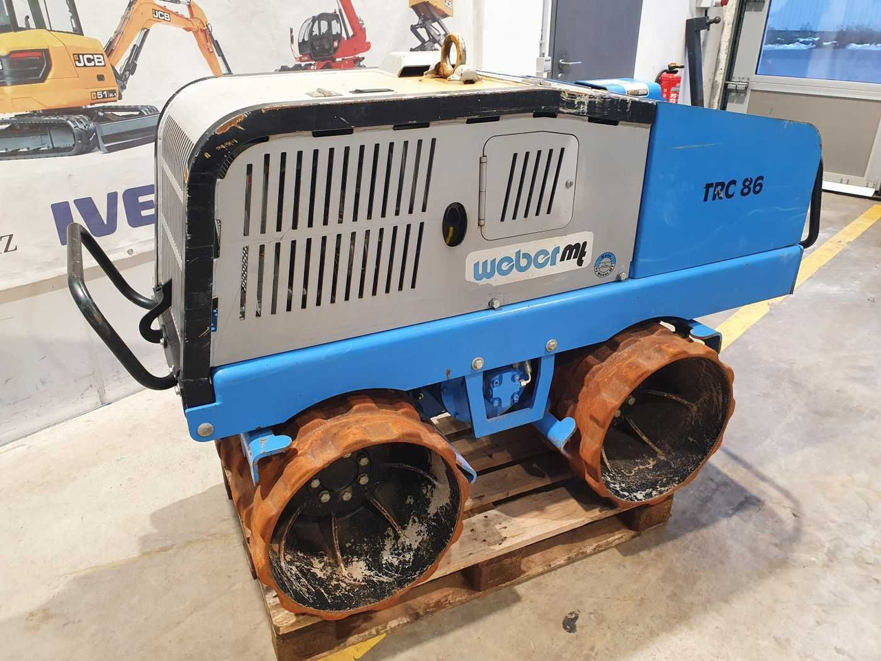 Weber TRC 86 Grabenwalze / 2020 / Funk / nur 112h - Mini-veltnis: foto 4 Weber TRC 86 Grabenwalze / 2020 / Funk / nur 112h - Mini-veltnis: foto 4