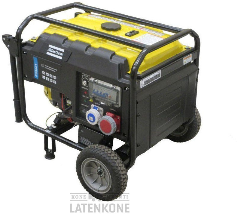 Atlas Copco P8000T AVR Generaattori - Elektroģenerators: foto 3 Atlas Copco P8000T AVR Generaattori - Elektroģenerators: foto 3