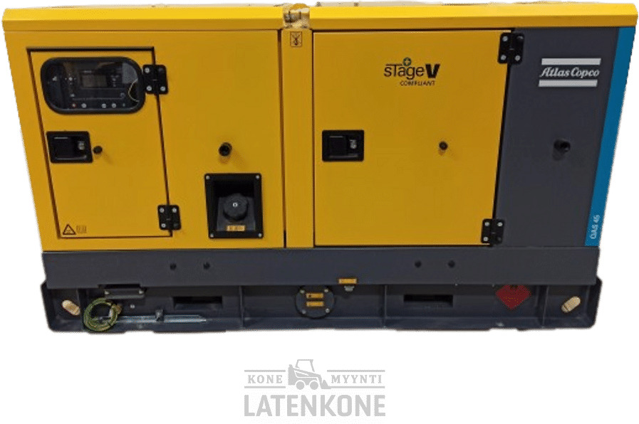 Atlas Copco QAS 45 50 Hz Generaattori StageV Box - Elektroģenerators: foto 1 Atlas Copco QAS 45 50 Hz Generaattori StageV Box - Elektroģenerators: foto 1