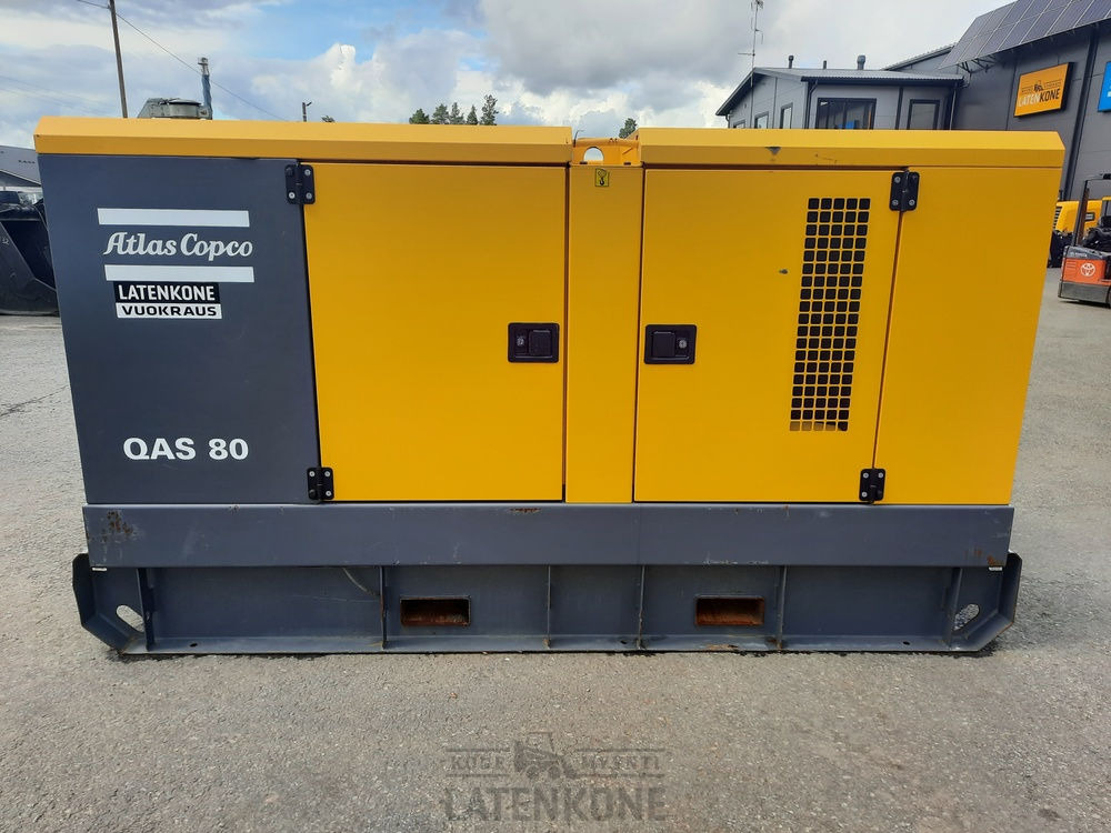 Atlas Copco QAS 80 50 Hz Generaattori ID 4803 - Elektroģenerators: foto 5 Atlas Copco QAS 80 50 Hz Generaattori ID 4803 - Elektroģenerators: foto 5
