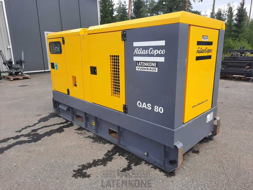 Atlas Copco QAS 80 50 Hz Generaattori ID 4803 - Elektroģenerators: foto 2 Atlas Copco QAS 80 50 Hz Generaattori ID 4803 - Elektroģenerators: foto 2