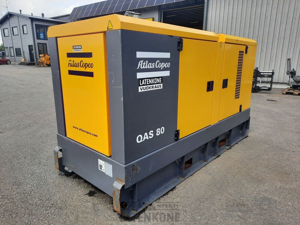 Atlas Copco QAS 80 50 Hz Generaattori ID 4803 - Elektroģenerators: foto 4 Atlas Copco QAS 80 50 Hz Generaattori ID 4803 - Elektroģenerators: foto 4