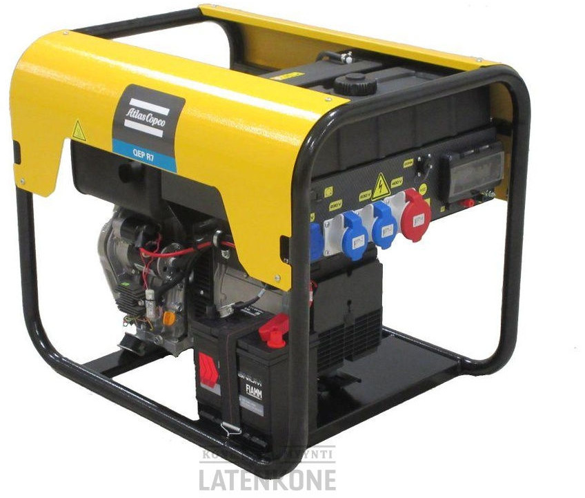 Atlas Copco QEP R7 Diesel Generaattori - Elektroģenerators: foto 1 Atlas Copco QEP R7 Diesel Generaattori - Elektroģenerators: foto 1