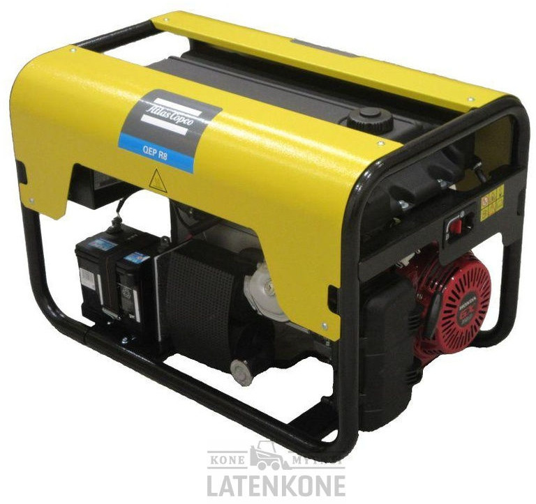 Atlas Copco QEP R8 Bensa Generaattori. - Elektroģenerators: foto 5 Atlas Copco QEP R8 Bensa Generaattori. - Elektroģenerators: foto 5