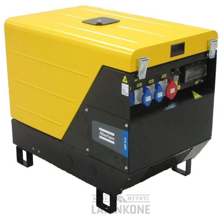 Atlas Copco QEP S14 Bensa Generaattori - Elektroģenerators: foto 1 Atlas Copco QEP S14 Bensa Generaattori - Elektroģenerators: foto 1
