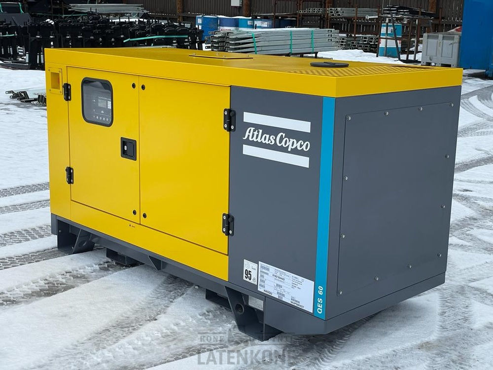 Atlas Copco QES 60 CUD 50 Hz Generaattori - Elektroģenerators: foto 2 Atlas Copco QES 60 CUD 50 Hz Generaattori - Elektroģenerators: foto 2
