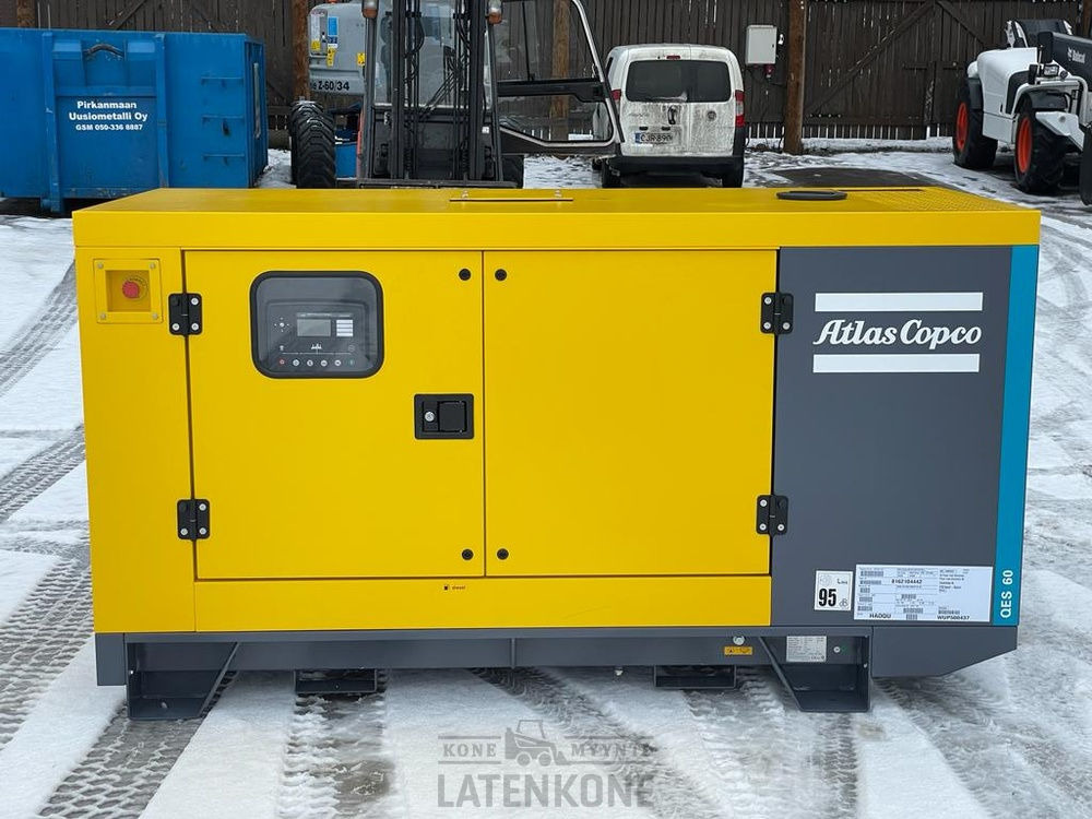 Atlas Copco QES 60 CUD 50 Hz Generaattori - Elektroģenerators: foto 1 Atlas Copco QES 60 CUD 50 Hz Generaattori - Elektroģenerators: foto 1