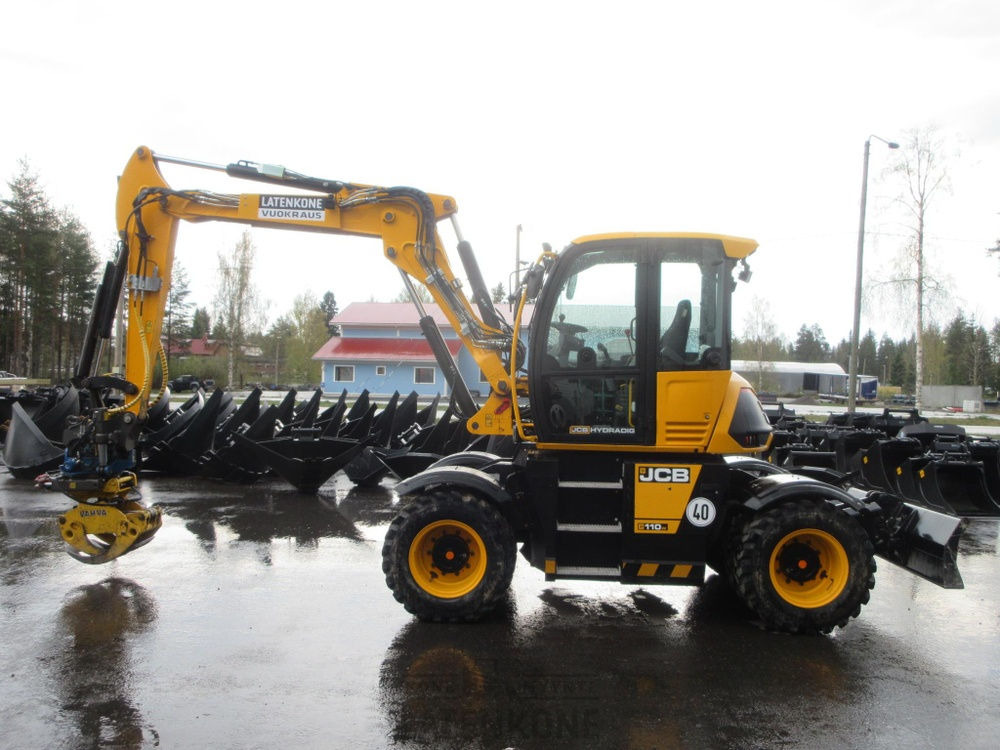 JCB Hydradig HD110W - Riteņu ekskavators: foto 5 JCB Hydradig HD110W - Riteņu ekskavators: foto 5