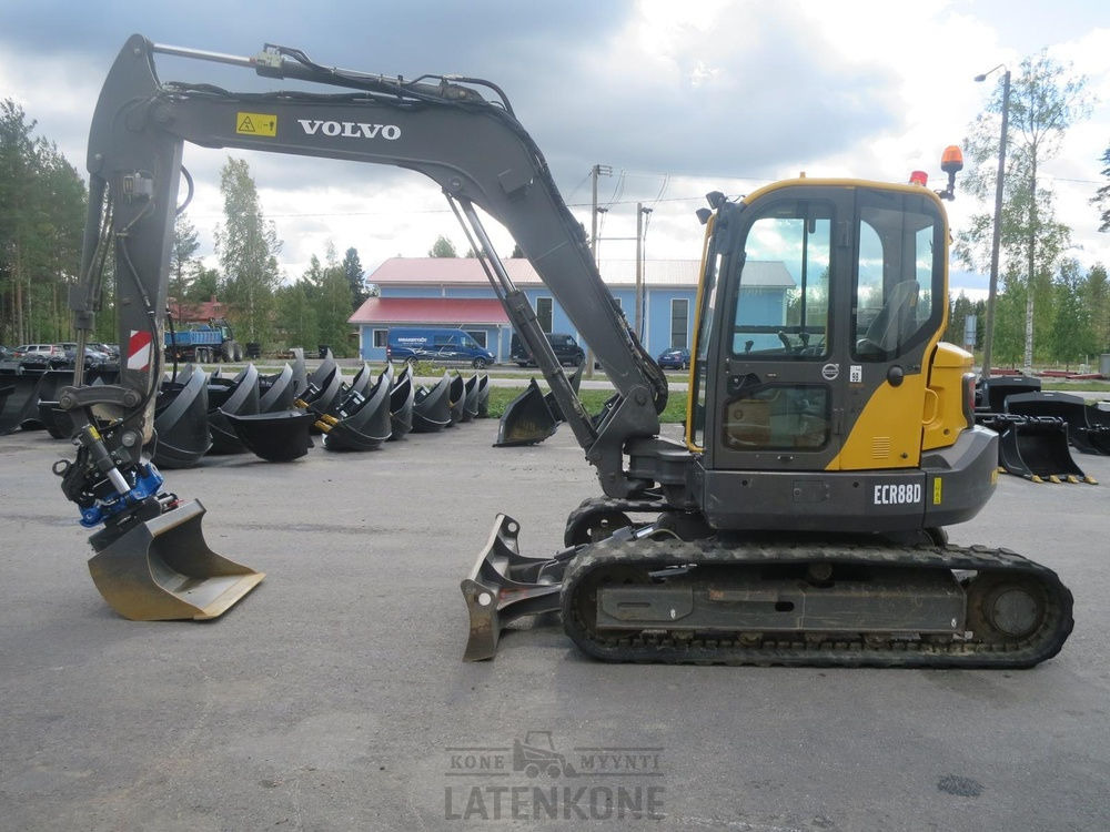 Volvo ECR88D SMP Rototiltti - Kāpurķēžu ekskavators: foto 5 Volvo ECR88D SMP Rototiltti - Kāpurķēžu ekskavators: foto 5