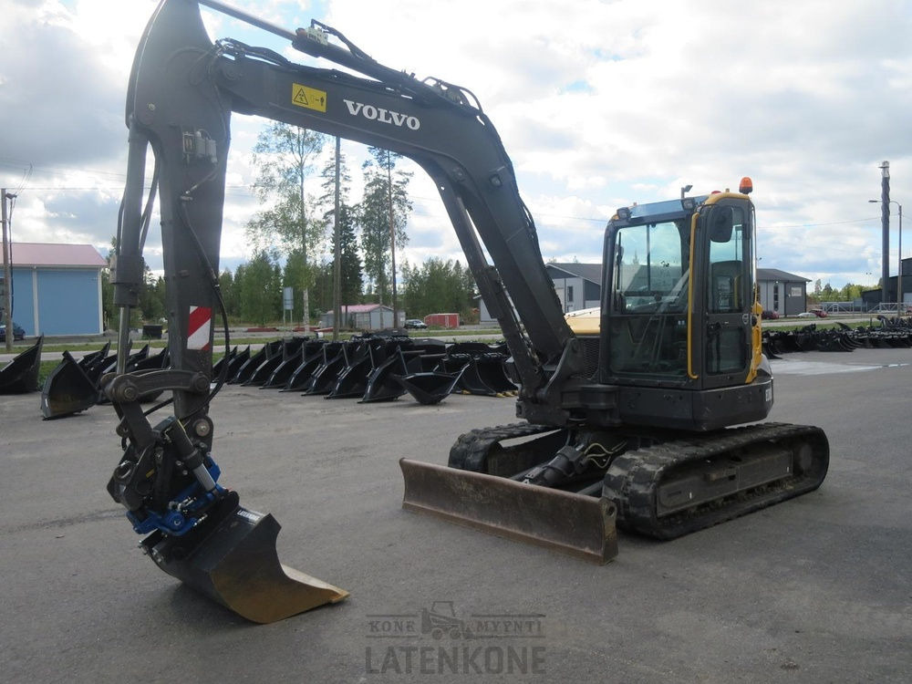 Volvo ECR88D SMP Rototiltti - Kāpurķēžu ekskavators: foto 4 Volvo ECR88D SMP Rototiltti - Kāpurķēžu ekskavators: foto 4