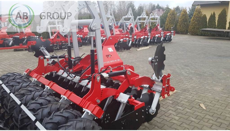 Disku ecēša AMJ Agro ciągniona brona talerzowa Atos Drive 3,0 m: foto 6