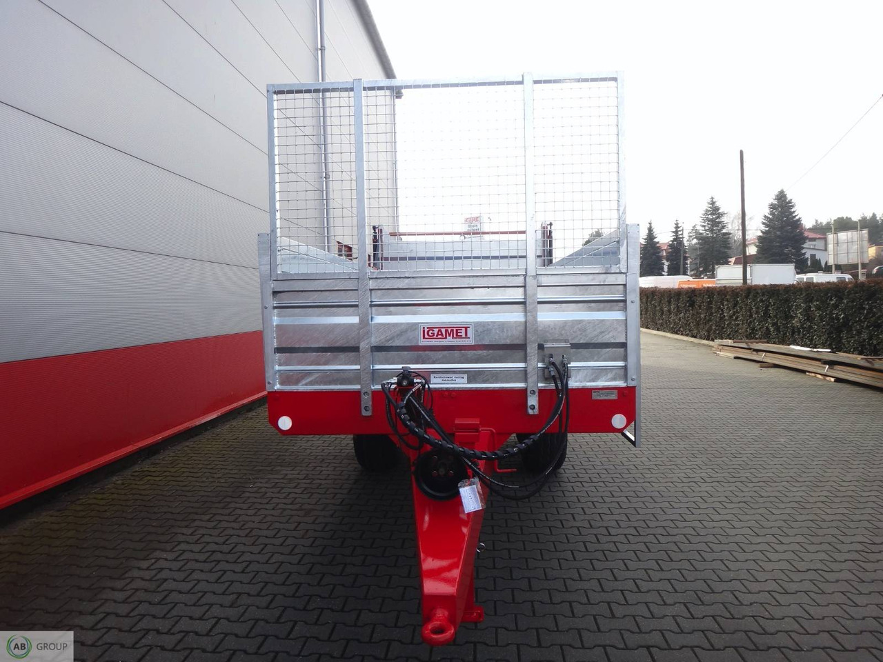 Igamet manure spreader N255/5 10t - Organisko mēslu izkliedētājs: foto 3 Igamet manure spreader N255/5 10t - Organisko mēslu izkliedētājs: foto 3