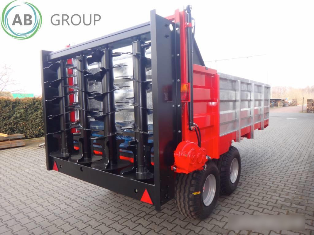 Igamet manure spreader N255/5 10t - Organisko mēslu izkliedētājs: foto 2 Igamet manure spreader N255/5 10t - Organisko mēslu izkliedētājs: foto 2