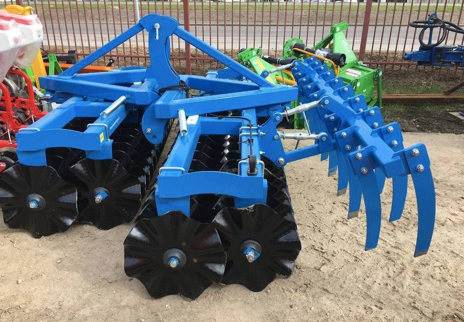 Inter-Tech front disc cultivator 2.5 m with flat bar drag BAP01 - ON STOCK - Disku ecēša: foto 3 Inter-Tech front disc cultivator 2.5 m with flat bar drag BAP01 - ON STOCK - Disku ecēša: foto 3