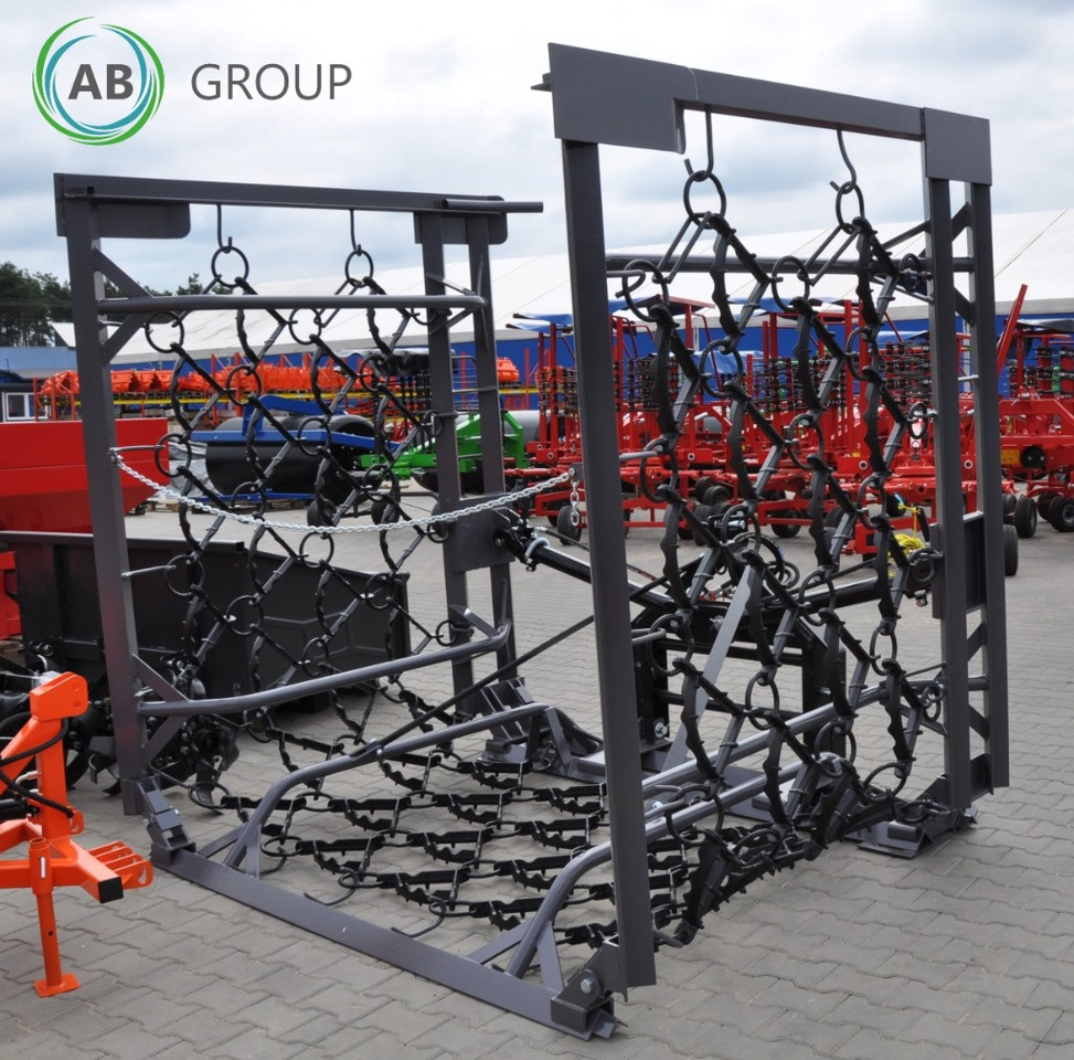 Metal-Technik heavy field drag 8 m - Pļavu ecēšā: foto 1 Metal-Technik heavy field drag 8 m - Pļavu ecēšā: foto 1