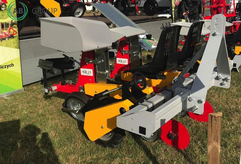 Semi-automatic grapple 2 row planter Solan S241-Tx - Sēšanas tehnika: foto 1 Semi-automatic grapple 2 row planter Solan S241-Tx - Sēšanas tehnika: foto 1