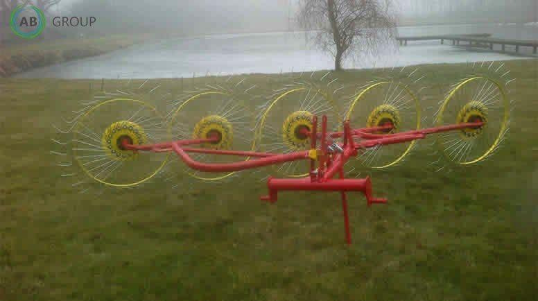 Taret rake-tedder Z 213/1 / PZK-5 - Vālotājs/ Ārdītājs: foto 2 Taret rake-tedder Z 213/1 / PZK-5 - Vālotājs/ Ārdītājs: foto 2