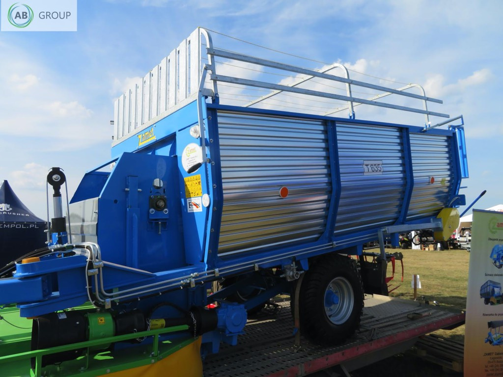 Zamet green forage mower T635 -14,5 m3 - Savācējpiekabe: foto 5 Zamet green forage mower T635 -14,5 m3 - Savācējpiekabe: foto 5