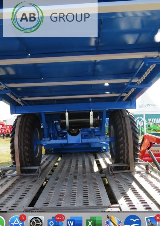 Savācējpiekabe Zamet green forage mower T635 -14,5 m3: foto 9 Savācējpiekabe Zamet green forage mower T635 -14,5 m3: foto 9