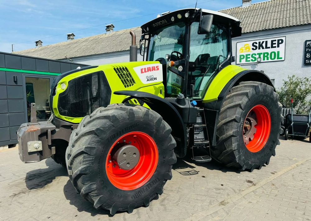 Claas Axion 840 - Traktors: foto 1 Claas Axion 840 - Traktors: foto 1