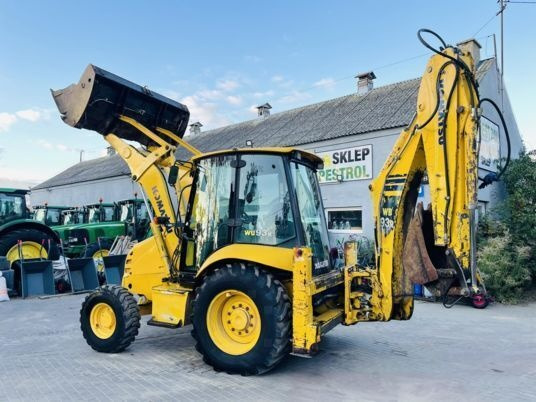Ekskavators-iekrāvējs Komatsu WB 93R: foto 10
