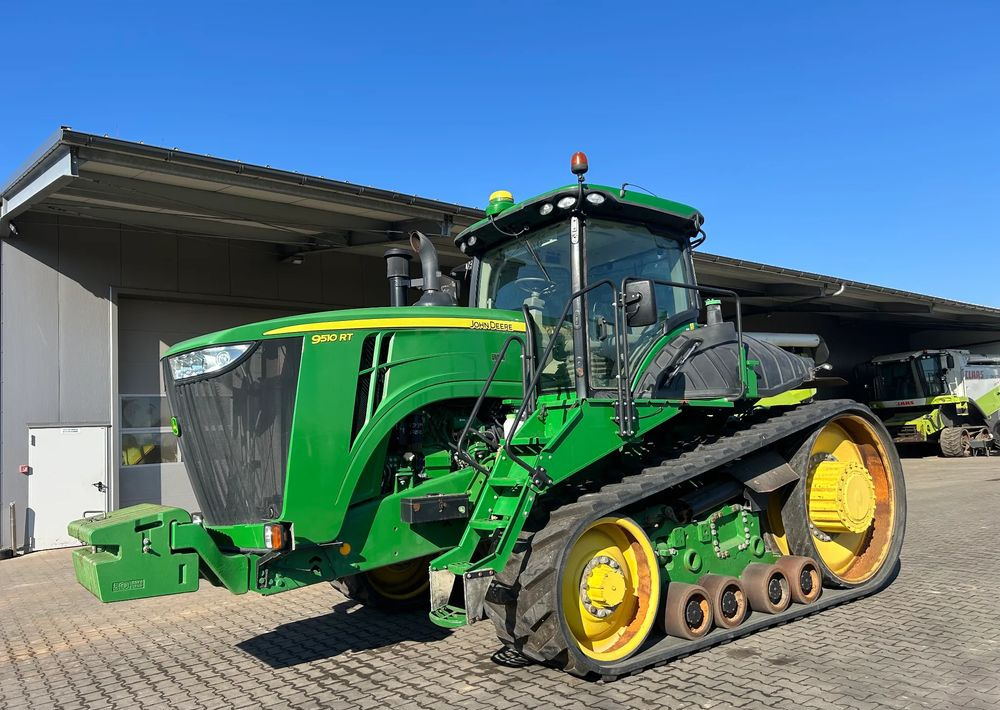 John Deere 9510 RT - Kāpurķēžu traktors: foto 1 John Deere 9510 RT - Kāpurķēžu traktors: foto 1