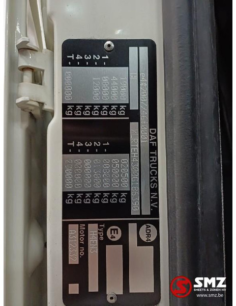 Kabīne un interjers - Kravas automašīna DAF Occ cabine compleet DAF: foto 19