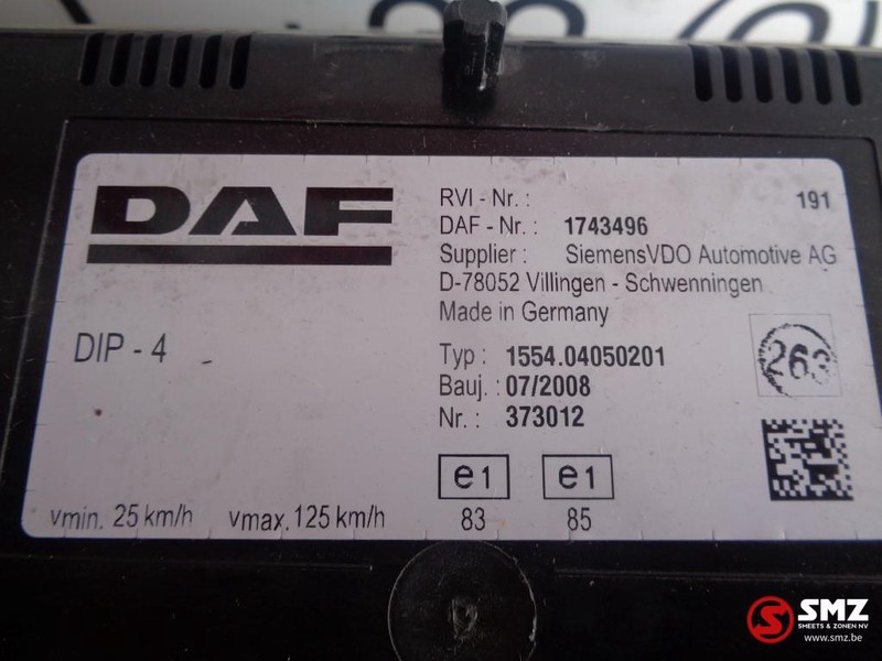 DAF Occ daf instrumentenpaneel DAF CF XF LF - Mērinstrumentu panelis - Kravas automašīna: foto 3 DAF Occ daf instrumentenpaneel DAF CF XF LF - Mērinstrumentu panelis - Kravas automašīna: foto 3