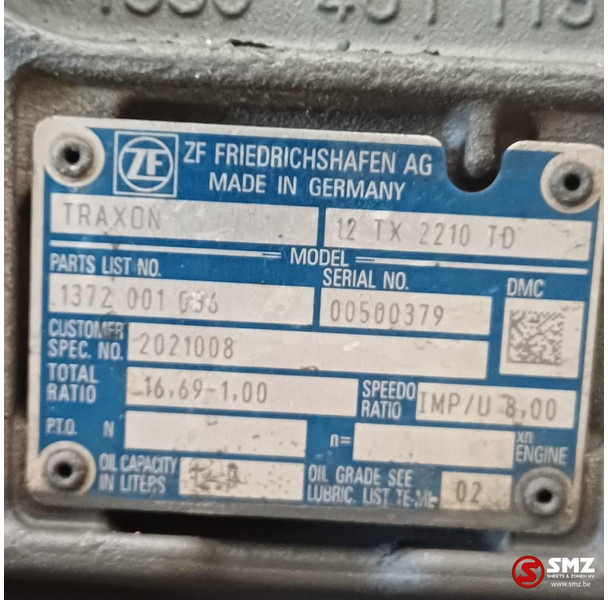 DAF Occ versnellingsbak 12TX2210TD DAF - Pārnesumkārba - Kravas automašīna: foto 5 DAF Occ versnellingsbak 12TX2210TD DAF - Pārnesumkārba - Kravas automašīna: foto 5