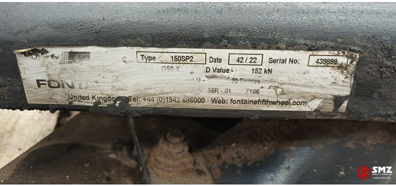 Diversen Occ koppelschotel 150SP2 Fontaine - Seglierīce - Kravas automašīna: foto 5 Diversen Occ koppelschotel 150SP2 Fontaine - Seglierīce - Kravas automašīna: foto 5