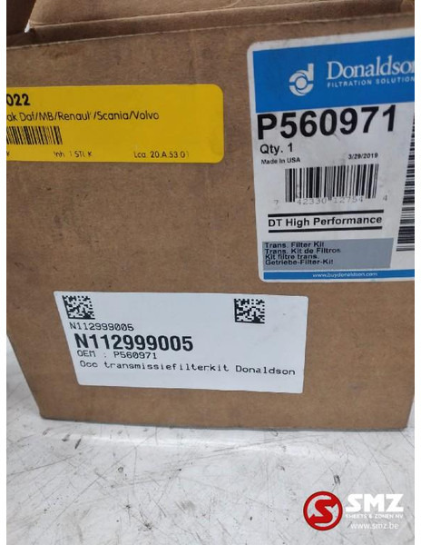 Diversen Occ transmissiefilterkit Donaldson DAf Renault Vol - Pārnesumkārba - Kravas automašīna: foto 2 Diversen Occ transmissiefilterkit Donaldson DAf Renault Vol - Pārnesumkārba - Kravas automašīna: foto 2