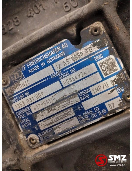 Iveco Occ versnellingsbak 12AS2330TD Iveco - Pārnesumkārba - Kravas automašīna: foto 5 Iveco Occ versnellingsbak 12AS2330TD Iveco - Pārnesumkārba - Kravas automašīna: foto 5