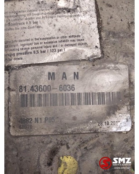 MAN Occ Luchtbalg MAN TGX TGS TGM - Pneimo piekare - Kravas automašīna: foto 2 MAN Occ Luchtbalg MAN TGX TGS TGM - Pneimo piekare - Kravas automašīna: foto 2
