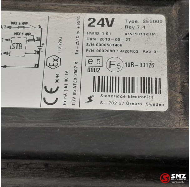 MAN Occ tachograaf MAN - Elektrosistēma - Kravas automašīna: foto 5 MAN Occ tachograaf MAN - Elektrosistēma - Kravas automašīna: foto 5